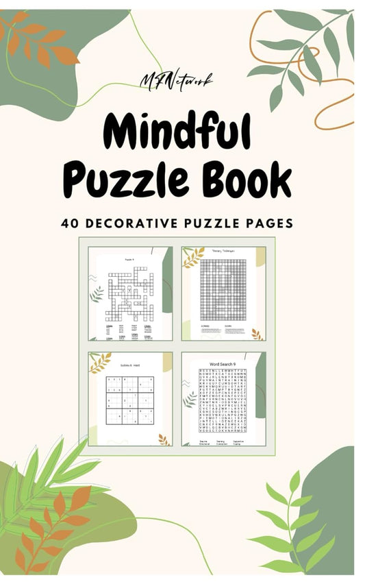MFNetwork Mindful Puzzle Book