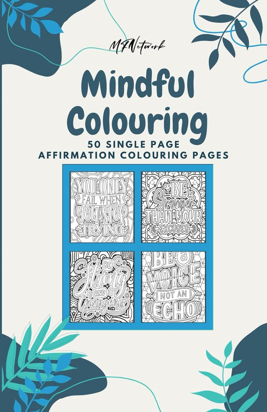 MFNetwork Mindful Colouring Book